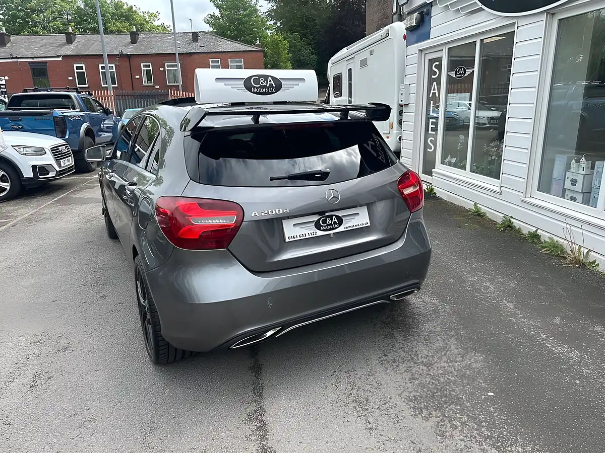 Used 2018 Mercedes-Benz a Class Sport Edition Plus Grey - Interior and Exterior details 6