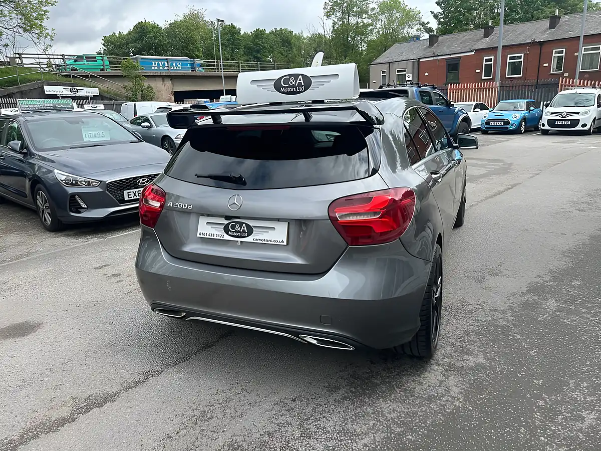 Used 2018 Mercedes-Benz a Class Sport Edition Plus Grey - Interior and Exterior details 7