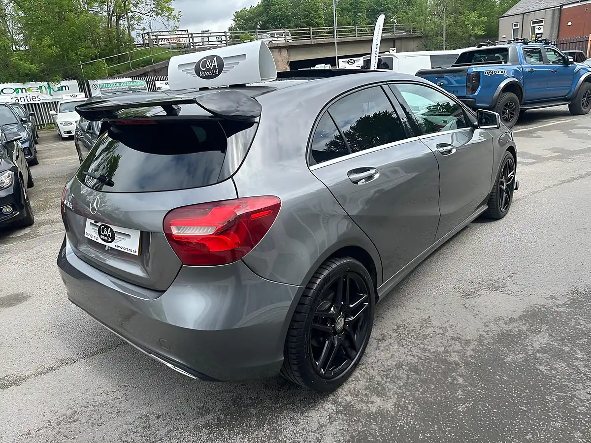 Used 2018 Mercedes-Benz a Class Sport Edition Plus Grey - Interior and Exterior details 8