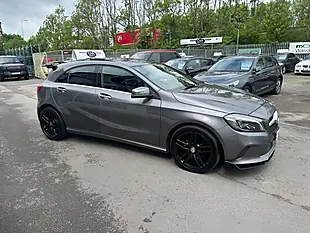 Used 2018 Mercedes-Benz a Class Sport Edition Plus Grey - Interior and Exterior details 9