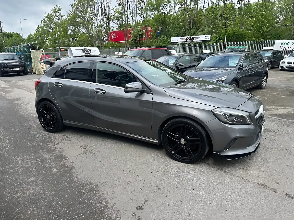 Used 2018 Mercedes-Benz a Class Sport Edition Plus Grey - Interior and Exterior details 9