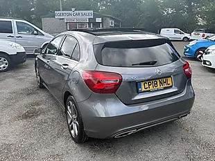 Used 2018 Mercedes-Benz a Class Sport Edition Plus Mountain Grey - Interior and Exterior details 13