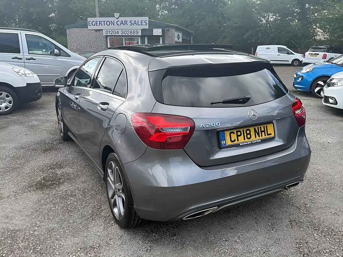 Used 2018 Mercedes-Benz a Class Sport Edition Plus Mountain Grey - Interior and Exterior details 13