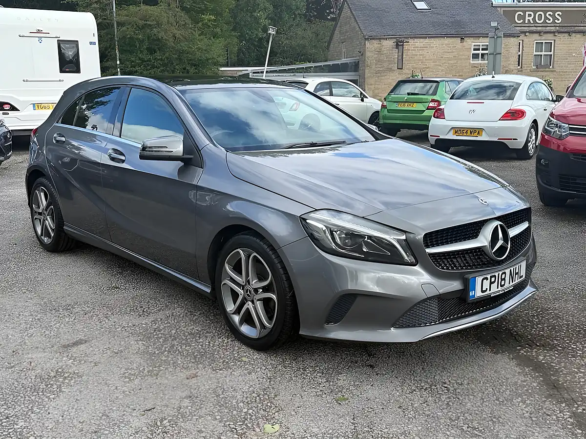 Used 2018 Mercedes-Benz a Class Sport Edition Plus Mountain Grey - Interior and Exterior details 2