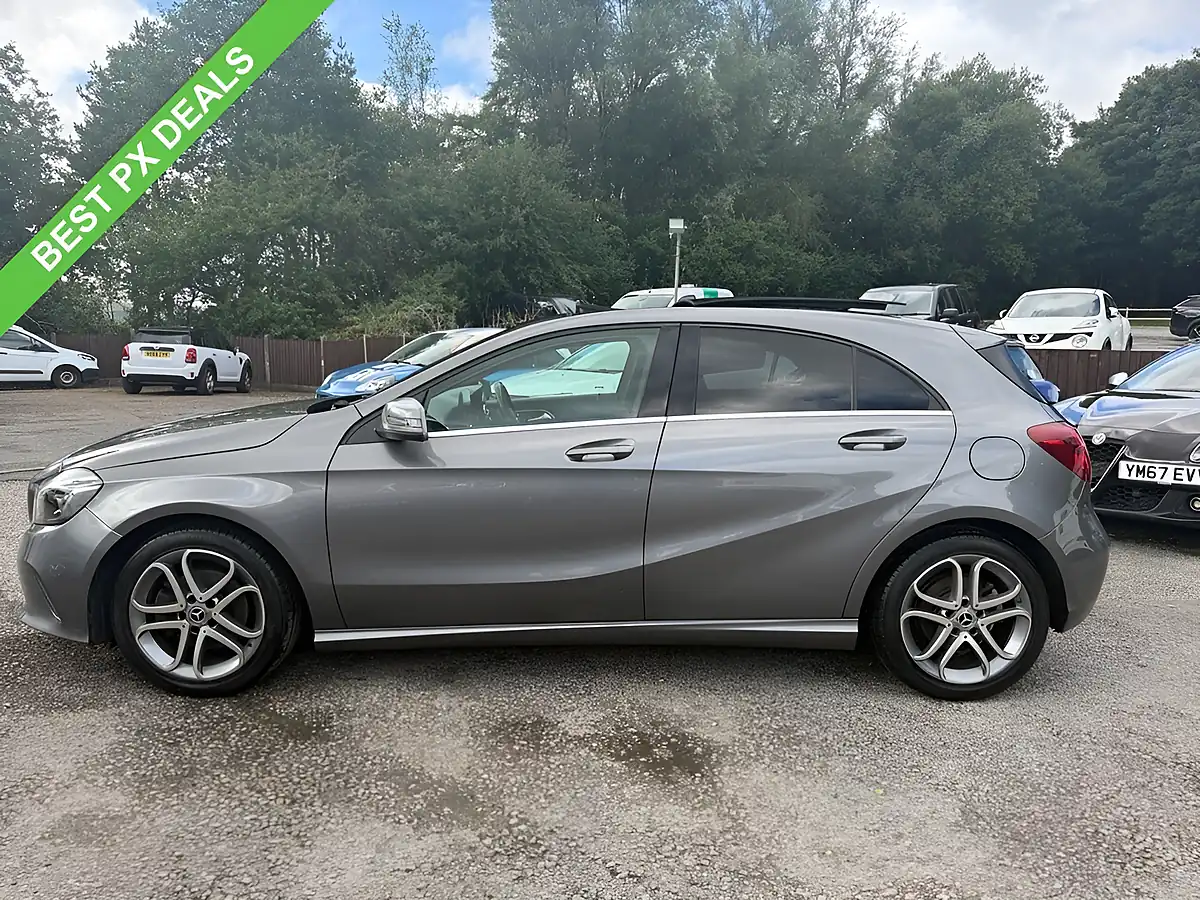 Used 2018 Mercedes-Benz a Class Sport Edition Plus Mountain Grey - Interior and Exterior details 5