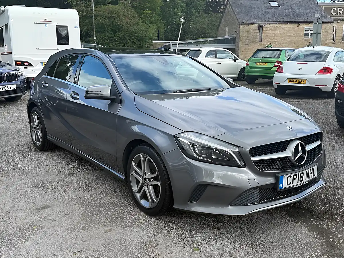 Used 2018 Mercedes-Benz a Class Sport Edition Plus Mountain Grey - Interior and Exterior details 6