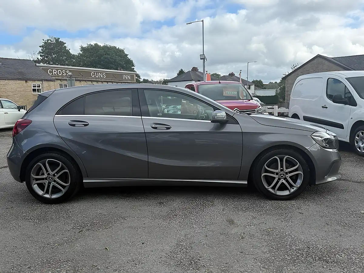 Used 2018 Mercedes-Benz a Class Sport Edition Plus Mountain Grey - Interior and Exterior details 7
