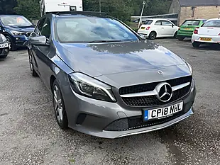 Used 2018 Mercedes-Benz a Class Sport Edition Plus Mountain Grey - Interior and Exterior details 9