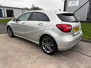 Used 2018 Mercedes-Benz a Class Sport Edition Silver - Interior and Exterior details 10