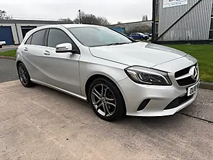 Used 2018 Mercedes-Benz a Class Sport Edition Silver - Interior and Exterior details 17