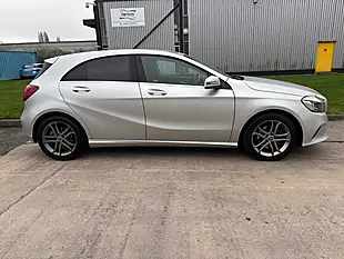 Used 2018 Mercedes-Benz a Class Sport Edition Silver - Interior and Exterior details 18