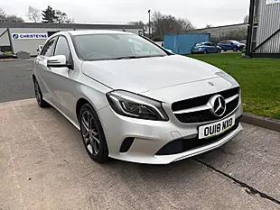 Used 2018 Mercedes-Benz a Class Sport Edition Silver - Interior and Exterior details 2