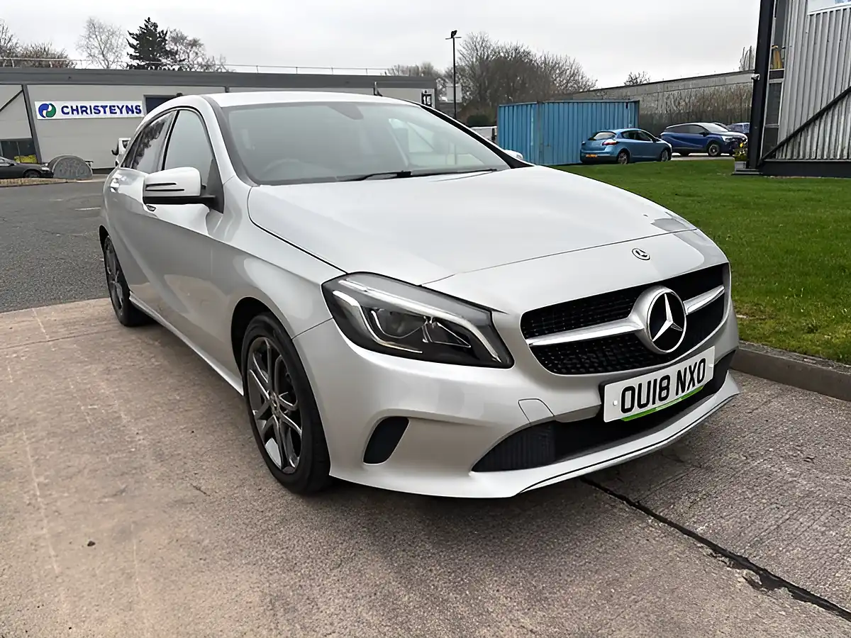 Used 2018 Mercedes-Benz a Class Sport Edition Silver - Interior and Exterior details 2