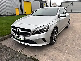 Used 2018 Mercedes-Benz a Class Sport Edition Silver - Interior and Exterior details 3