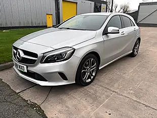 Used 2018 Mercedes-Benz a Class Sport Edition Silver - Interior and Exterior details 8
