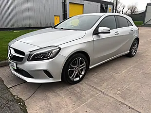 Used 2018 Mercedes-Benz a Class Sport Edition Silver - Interior and Exterior details 9
