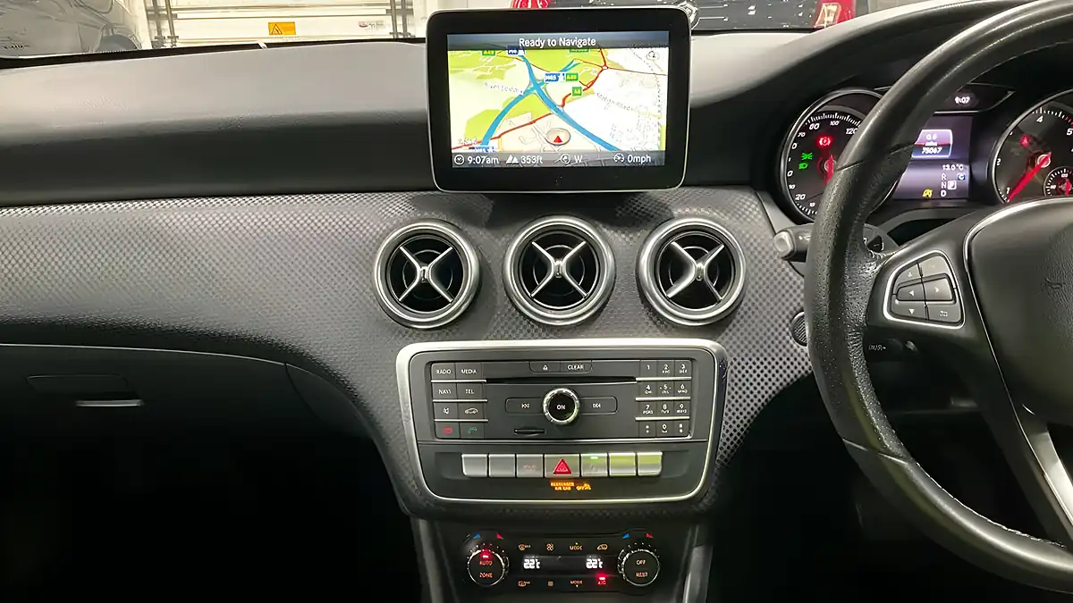Used 2018 Mercedes-Benz a Class Sport Edition White - Interior and Exterior details 10