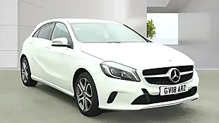 Used 2018 Mercedes-Benz a Class Sport Edition White - Interior and Exterior details 2