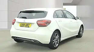 Used 2018 Mercedes-Benz a Class Sport Edition White - Interior and Exterior details 4
