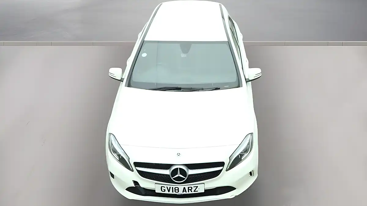 Used 2018 Mercedes-Benz a Class Sport Edition White - Interior and Exterior details 7