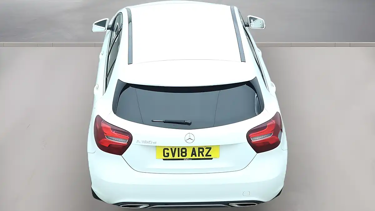 Used 2018 Mercedes-Benz a Class Sport Edition White - Interior and Exterior details 8