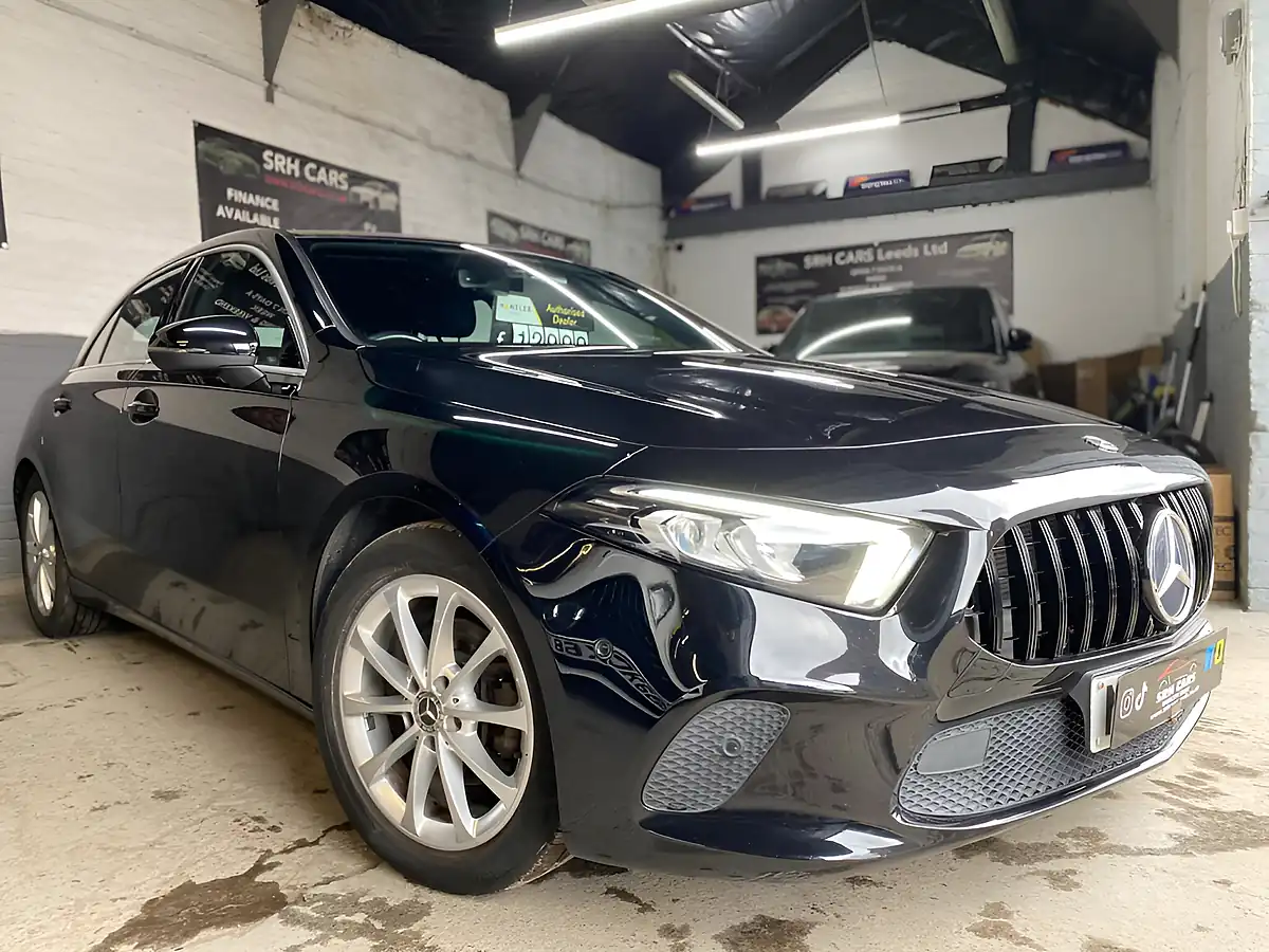 Used 2018 Mercedes-Benz a Class Sport Executive Black - Front View