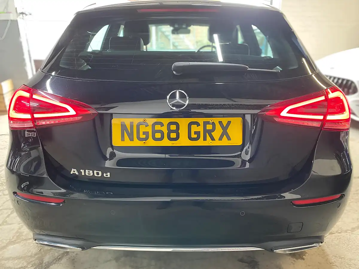 Used 2018 Mercedes-Benz a Class Sport Executive Black - Interior and Exterior details 11