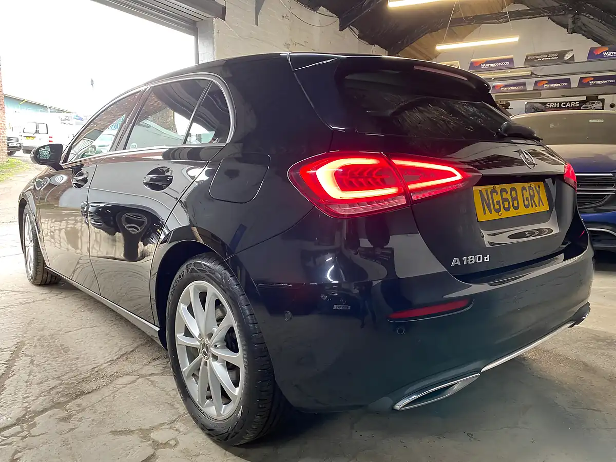 Used 2018 Mercedes-Benz a Class Sport Executive Black - Interior and Exterior details 6