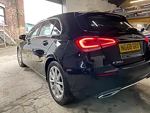 Used 2018 Mercedes-Benz a Class Sport Executive Black - Interior and Exterior details 9