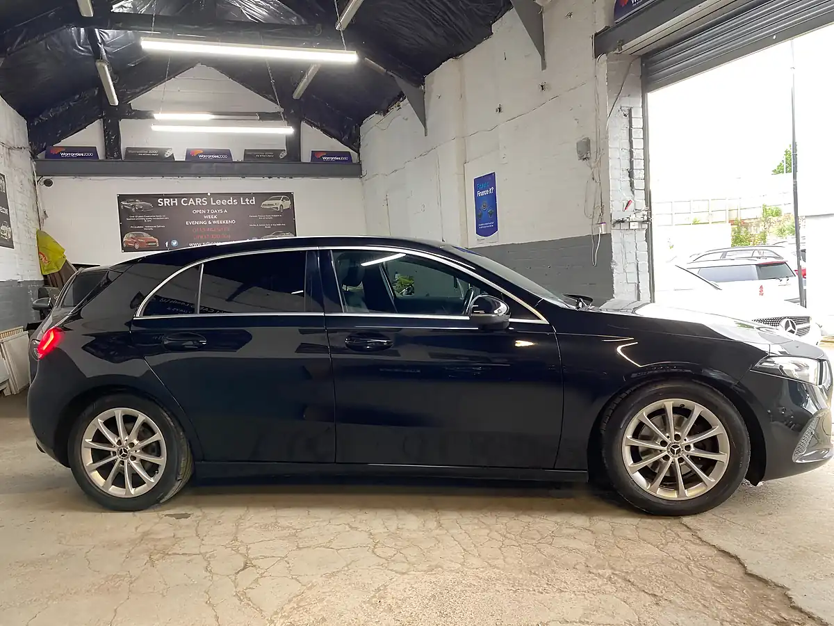 Used 2018 Mercedes-Benz a Class Sport (executive) Black - Interior and Exterior details 12