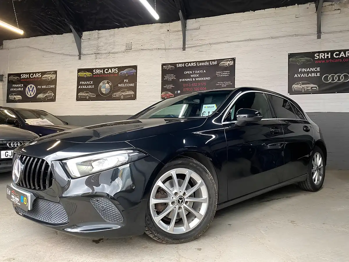 Used 2018 Mercedes-Benz a Class Sport (executive) Black - Interior and Exterior details 4