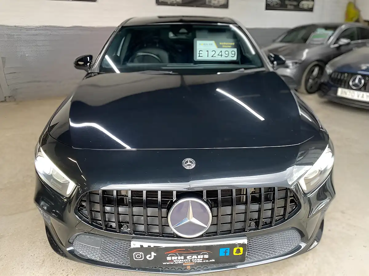 Used 2018 Mercedes-Benz a Class Sport (executive) Black - Interior and Exterior details 6