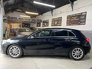 Used 2018 Mercedes-Benz a Class Sport (executive) Black - Interior and Exterior details 8