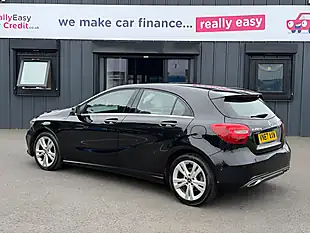 Used 2018 Mercedes-Benz a Class Sport (executive) Black - Interior and Exterior details 10
