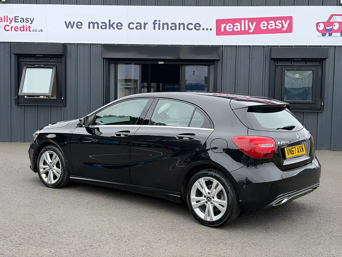 Used 2018 Mercedes-Benz a Class Sport (executive) Black - Interior and Exterior details 10