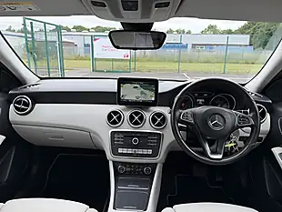Used 2018 Mercedes-Benz a Class Sport (executive) Black - Interior and Exterior details 2