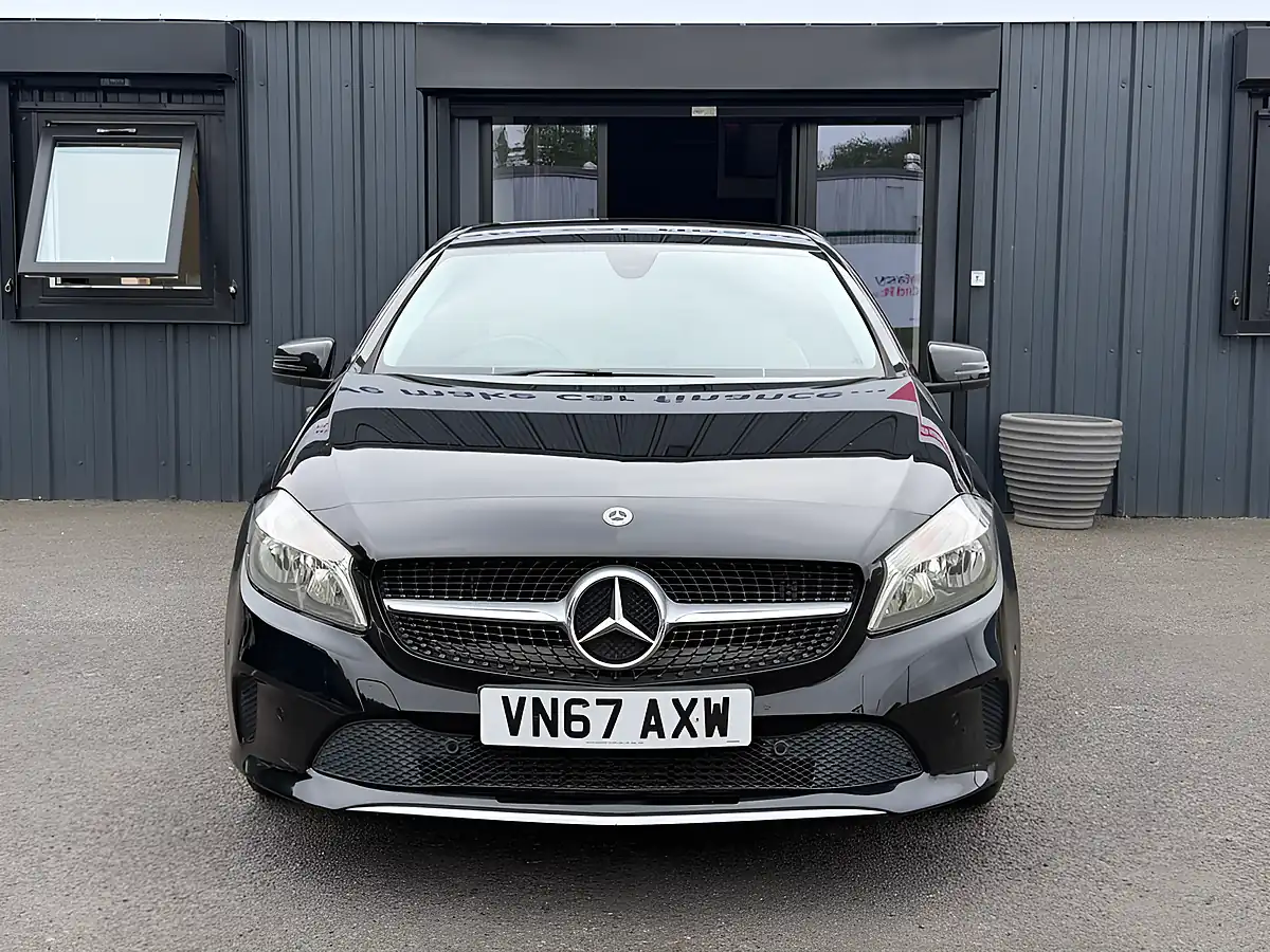 Used 2018 Mercedes-Benz a Class Sport (executive) Black - Interior and Exterior details 3