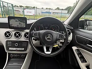 Used 2018 Mercedes-Benz a Class Sport (executive) Black - Interior and Exterior details 4