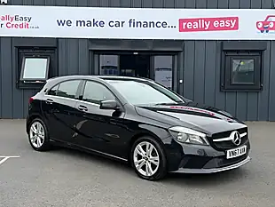 Used 2018 Mercedes-Benz a Class Sport (executive) Black - Interior and Exterior details 5