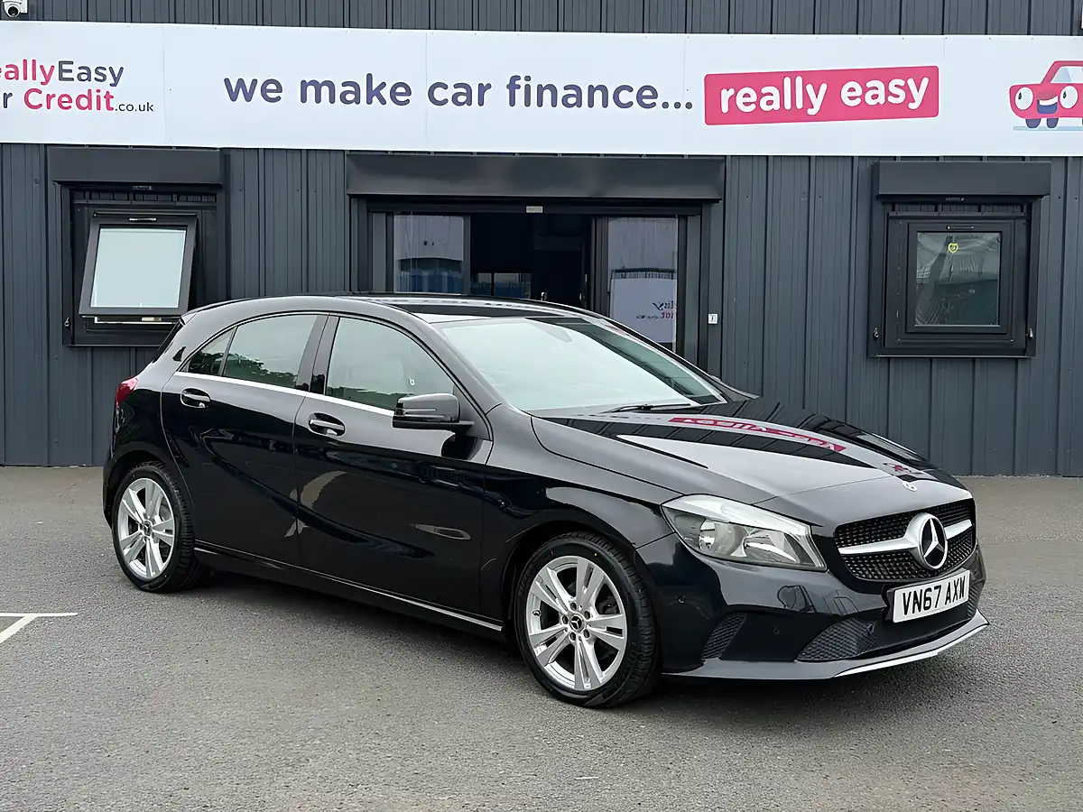 Used 2018 Mercedes-Benz a Class Sport (executive) Black - Interior and Exterior details 5