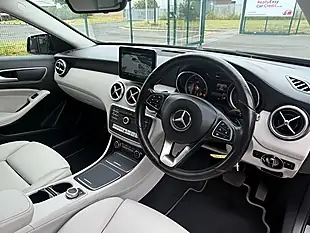 Used 2018 Mercedes-Benz a Class Sport (executive) Black - Interior and Exterior details 6