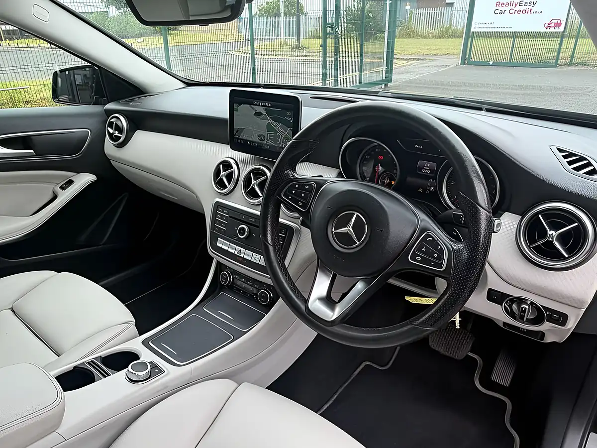 Used 2018 Mercedes-Benz a Class Sport (executive) Black - Interior and Exterior details 6