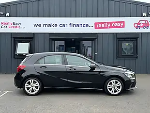 Used 2018 Mercedes-Benz a Class Sport (executive) Black - Interior and Exterior details 7