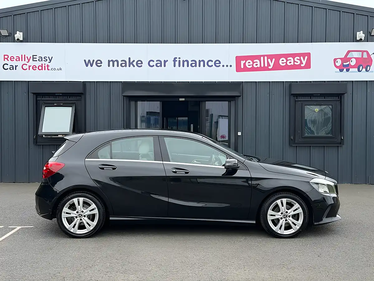 Used 2018 Mercedes-Benz a Class Sport (executive) Black - Interior and Exterior details 7
