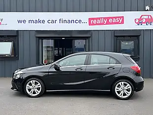 Used 2018 Mercedes-Benz a Class Sport (executive) Black - Interior and Exterior details 9
