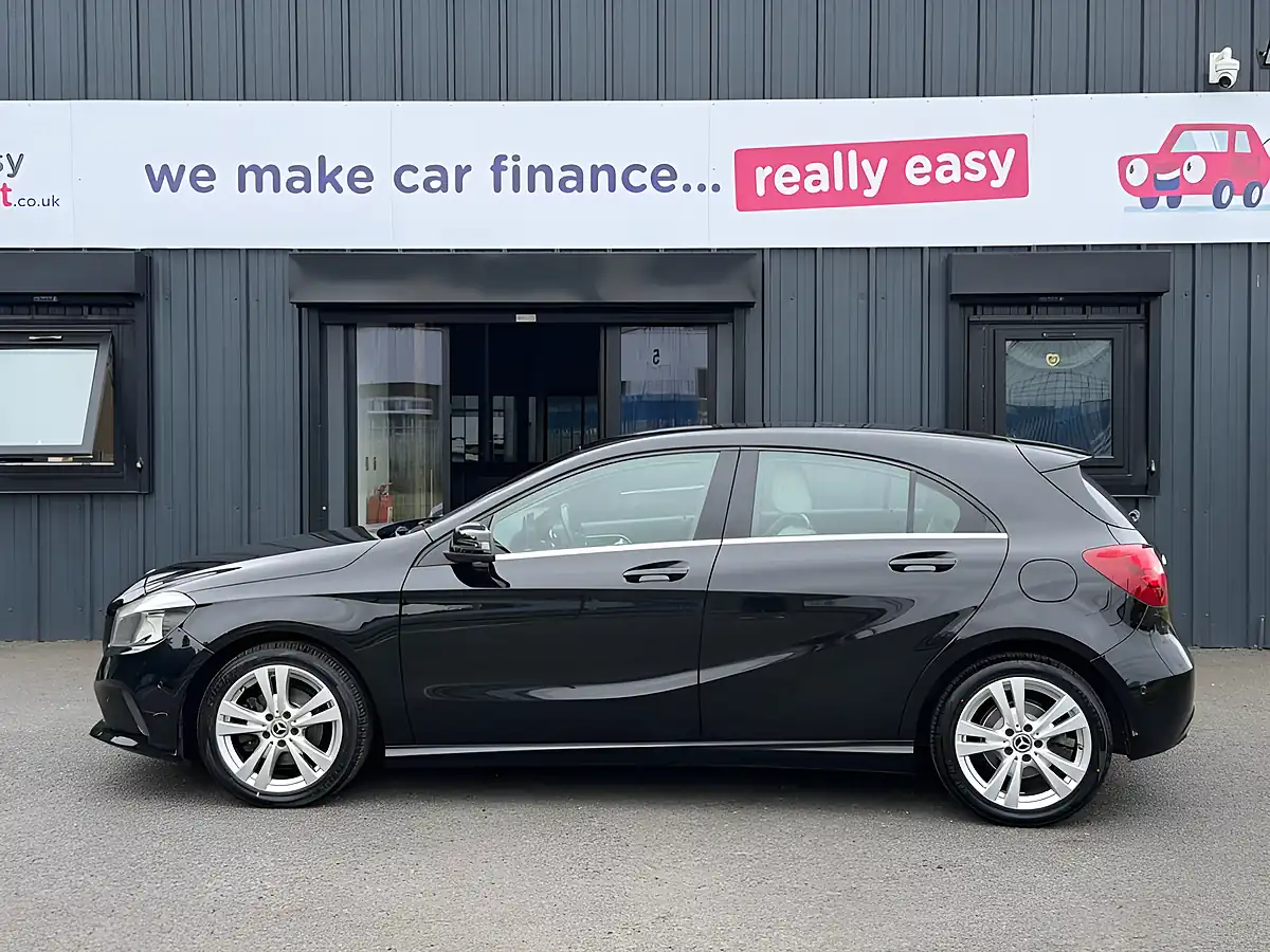 Used 2018 Mercedes-Benz a Class Sport (executive) Black - Interior and Exterior details 9