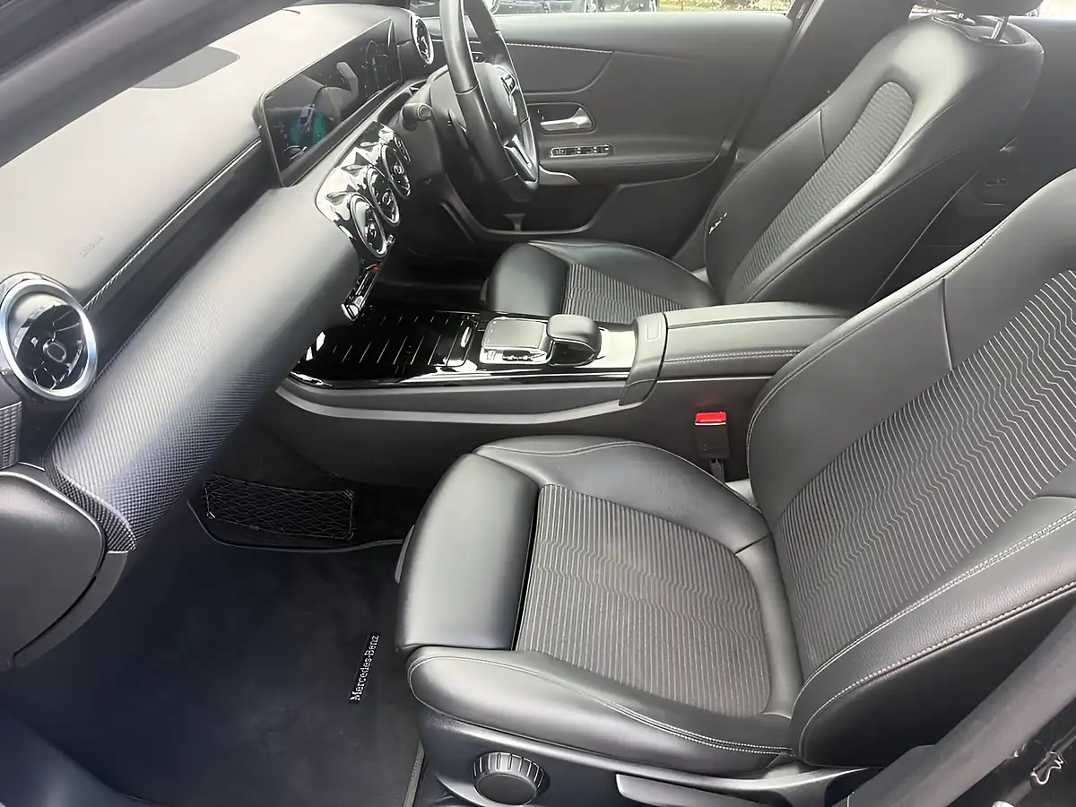 Used 2018 Mercedes-Benz a Class Sport (executive) Black - Interior and Exterior details 10