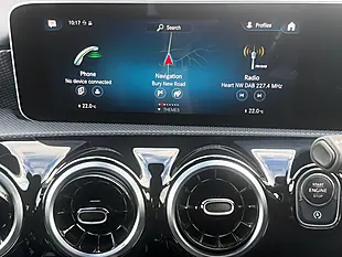 Used 2018 Mercedes-Benz a Class Sport (executive) Black - Interior and Exterior details 15