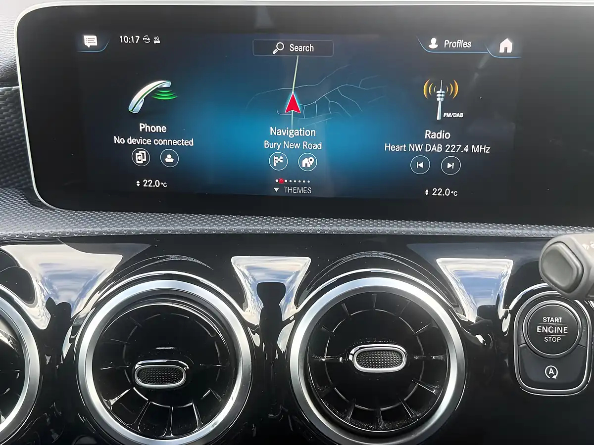 Used 2018 Mercedes-Benz a Class Sport (executive) Black - Interior and Exterior details 15