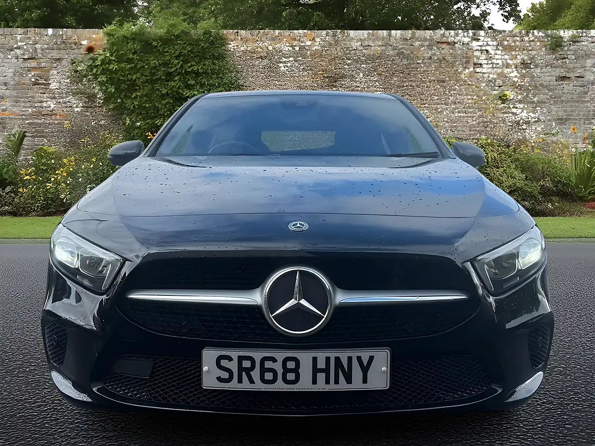 Used 2018 Mercedes-Benz a Class Sport (executive) Black - Interior and Exterior details 3